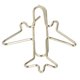 thumbnail image 2 of 100Pcs Paper Clips Gold Cute Unique Shape Electroplating Process Lightweight Portable Metal Paperclip with Storage Box Airplane, 2 of 3
