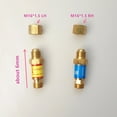 thumbnail image 2 of SENRISE Brass Oxygen Acetylene Flashback Arrestors Valve Adapter Regulator Fitting Gold, 2 of 6