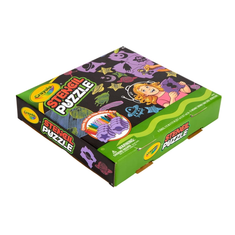 Crayola Sidewalk Chalk Stencils (8ct), Outdoor Games and Toys for