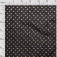 thumbnail image 3 of oneOone Polyester Spandex Black Fabric Tortoise Craft Projects Decor Fabric Printed By The Yard 56 Inch Wide, 3 of 5