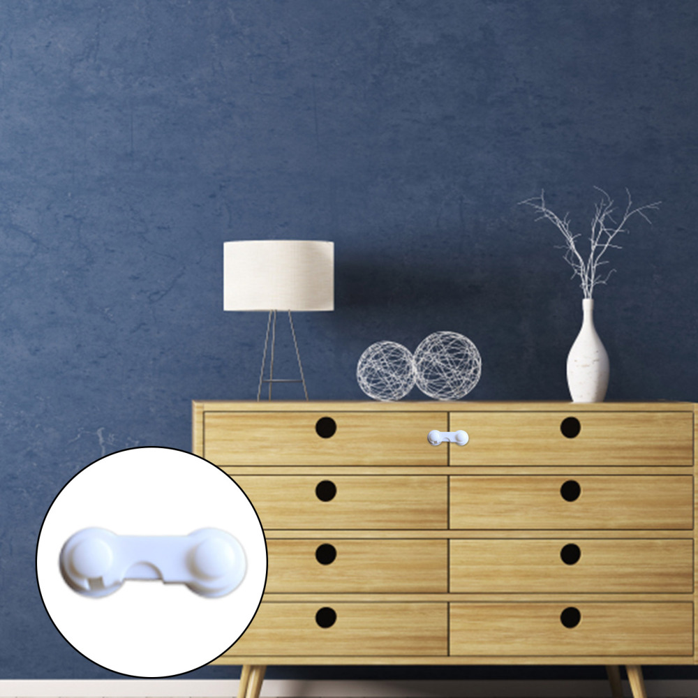 Stamens Adhesive Child Locks for Cupboards, Fridges Doors Child Safety Lock