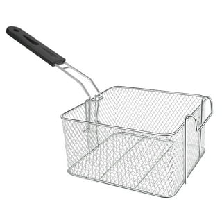 R & V Works RV003 Equivalent 13 1/4 x 5 1/2 x 5 11/16 Replacement Fryer  Basket for Deep Fryers