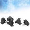 thumbnail image 3 of Thumb Screw, Hand Clamping Nuts Knob Safe Secure Convenient ABS Plastic 5pcs  For Fastening For Adjusting Tightening Control, 3 of 8