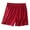 Wine, variant on HONHUZH Womens Shorts Gym Shorts Clearance Summer Elastic Waist Thin Quarter Shorts Thin Style Casual Pajamas Loose Pants