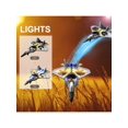 thumbnail image 4 of 4drc V17 Remote Control Airplane 2.4ghz Foam Rc Plane For Adults And Kids, Quadcopter Helicopter Toy With Rotating And Stunt Rolling, Gravity Sensor,, 4 of 5
