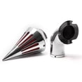 thumbnail image 4 of Krator Chrome Spike Air Cleaner Intake Kit Compatible with 1991-2006 Harley Davidson XL Sportster, 4 of 4