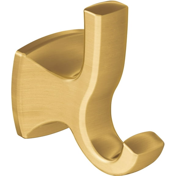 Moen Voss Brushed Gold Double Robe Hook