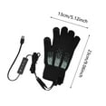 thumbnail image 3 of Advanced Rechargeable Heated For Outdoor Winter Sports And Cold Weather Activities With Adjustable Temperature Control under Desk Elliptical Sled for Working Out Workout Benches for Home Floor Bike, 3 of 6