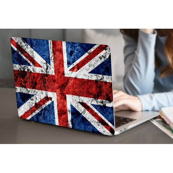 KSK KAISHEK Hard Shell Cover Compatible with 2015/2014/2013/2012 Release MacBook Pro 15 inchs with Retina Display No CD-ROM, No USB-C + Black Keyboard Cover Model: A1398 Flag 1_3