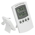 thumbnail image 3 of Termómetro, Equipo de monitoreo de temperatura y humedad LCD Medidor compacto de temperatura y humedad Rendimiento de alta gama, 3 of 8