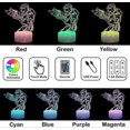 thumbnail image 2 of D77-TC Pelican 3D Illusion Night Light Lamp 16 Colors Changeable with Romete Control Home Room Halo UNSC Pelican Dropship Decor Lighting Creative Gift, 2 of 5