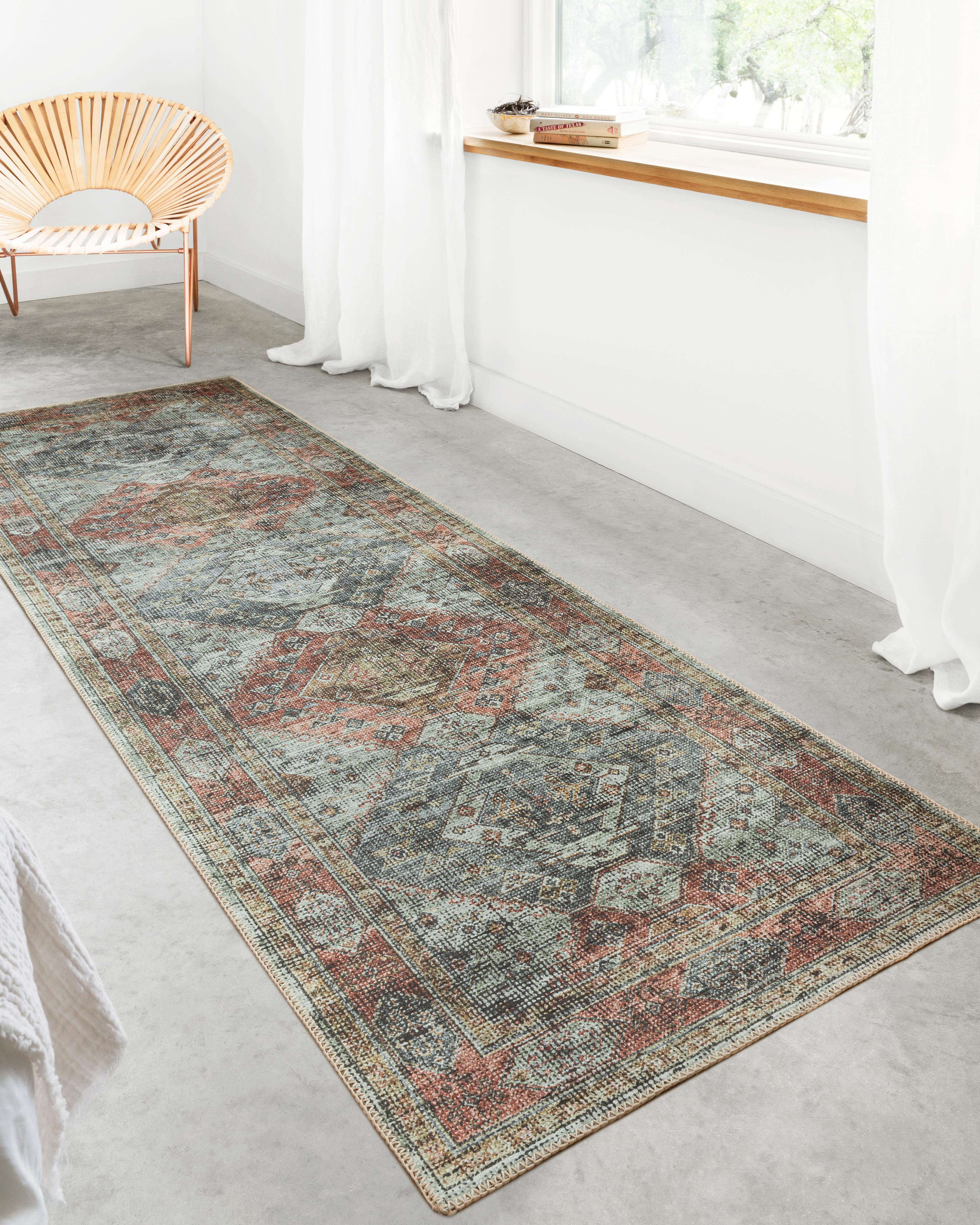 SKY-06 Apricot, Mist 7 x 9 Oval Size Rug