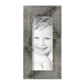 thumbnail image 2 of ArtToFrames 4" x 10" Winter White Barnwood 1.5 Inch Picture Frame, 4x10 inch Brown MDF Poster Frame (WOM-4661), 3 Pack, 2 of 7