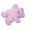 Purple, variant on Bear Shape Pillow For Bed Sofa Features Comfortable Filling And Dot Designs