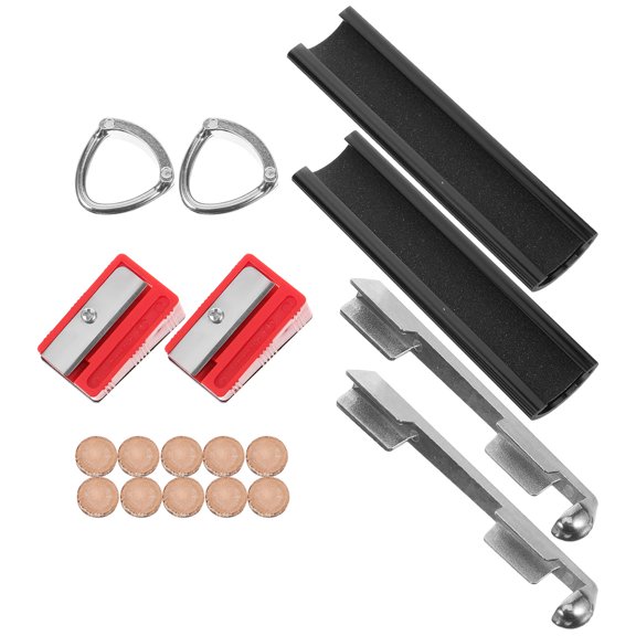 Raindrops 1 Set Cue Tip Repair Kit Cue Stick Repair Kit Pool Cue Repair Set Billiard Cue Tips Cue Tip Accessories