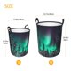 thumbnail image 3 of Fotbe Northern Lights 2 Cesto de Ropa con Asas, Cesto Impermeable de Gran Capacidad, Bolsa de Lavado para Dormitorio, Cesto de Ropa con Ruedas y Asas-Medium, 3 of 6
