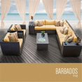 thumbnail image 1 of TKC Barbados 11 Piece Outdoor Wicker Patio Furniture Set, 1 of 1