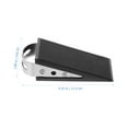 thumbnail image 2 of YSNOOWE 2Pcs Weighted Door Stop Non Skid Black Door Bumpers, 2 of 8