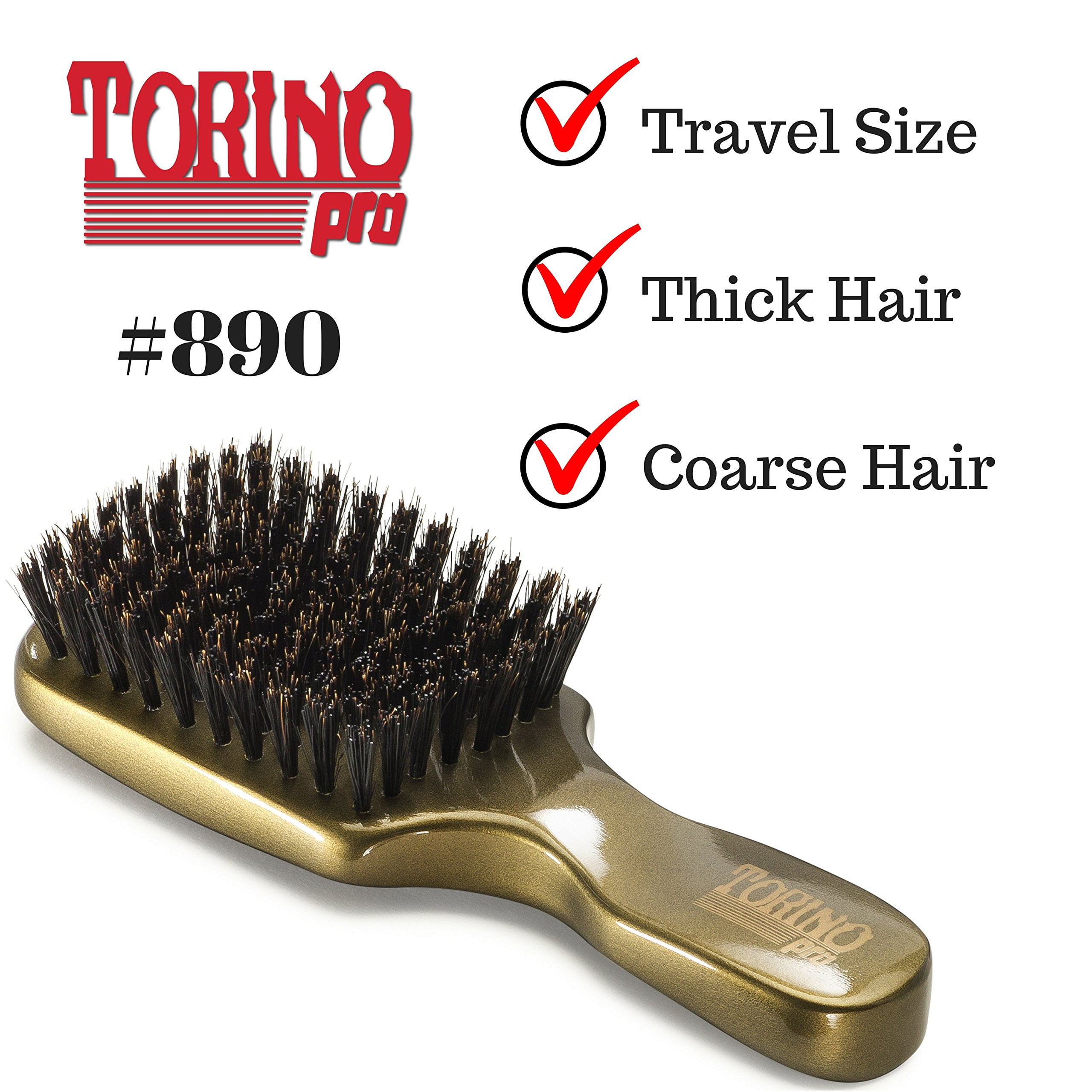 Medium Hard Torino Pro Curved 360 Wave Brush – Pittsburgh Barber