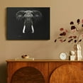 thumbnail image 4 of Yiluyinqing Elephant Tusks Canvas Print Wall Decorations Ready To Hang Room Home Art Decor 16x12in, 4 of 6