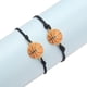 thumbnail image 2 of Hecho a mano ajustable cuerda de cera tejida no barniz pulsera de tenis baloncesto béisbol rugby encanto deportes pulsera de cuentas de baloncesto cuerda de cera pulsera de los hombres de la mano, 2 of 8