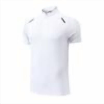 Hurxie Running Shirts Men Sport Tops Gym Athletic T Shirts Breathable Workout Shirts White,3XL