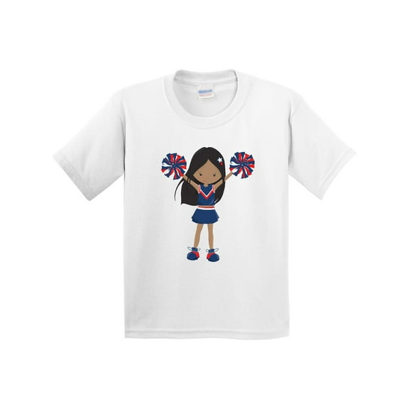 Inktastic African American Girl, Cheerleaders, Cheerleading Youth T-Shirt