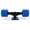 Black Blue, variant on Victory Jump Cruiser Skateboard Trucks and Wheels Set, Skateboard Accessories, Skateboard Trucks 5 inch, Skateboard wheels 60mm, Skateboard Bearings (5 inch Silver Truck w 60mm Gel Blue Wheels)