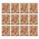 thumbnail image 1 of 12 Pcs Cute Birthday Gift Bags Large Capacity Party Favor Bags Birthday Party Favor Bags with Handle for Kids Girls Type 2, 1 of 4