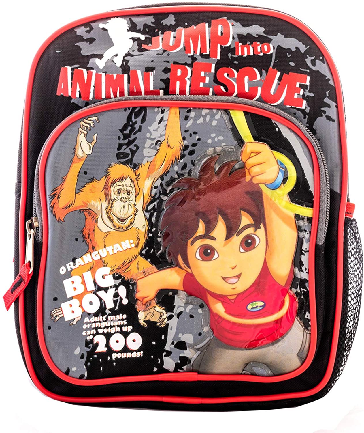 Go Diego Go Mini Backpack (10 Inch) - Jump Into Animal Rescue - image 1 of 3