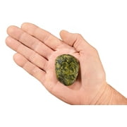 Kidz Rocks Nephrite Jade 2 1/2" 4-6 oz Tumbled Healing Stone Green Rock Mineral Crystal