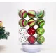 thumbnail image 3 of 6 bolas navideñas de lunares para colgar en el árbol, pintadas a mano, para decorar el árbol, 3 of 5