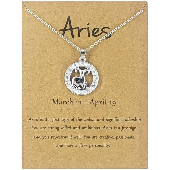 Constellation Zodiac Layer Necklaces for Women Retro 12 Constellation Pendant Necklace Exquisite Horoscope Old English Zodiac Sign Jewelry Birthday Gift