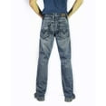 thumbnail image 2 of MENS FASHION BOOTCUT JEANS REGULAR FIT MEDIUM VINTAGE BLUE SIZE 31X32, 2 of 4