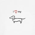 thumbnail image 3 of CafePress - Dachshund Lover Ringer T - 100% Cotton Ringed T-Shirt, 3 of 4