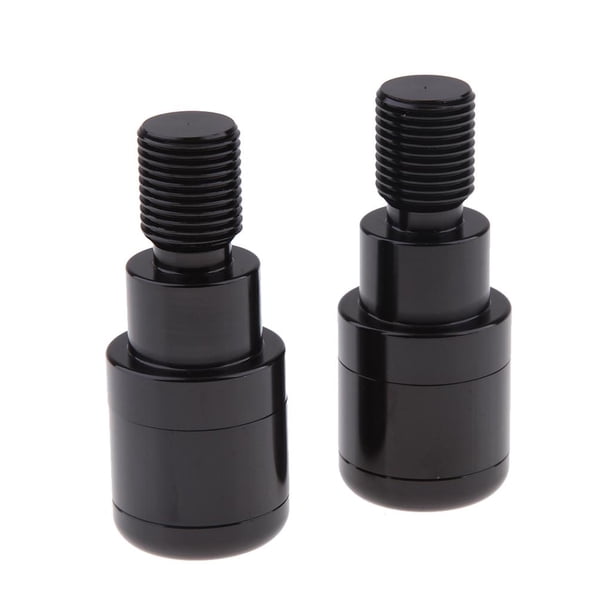 Manillar Grip Bar End Plugs Slider para Yamaha MT - 07 MT - 09 MT - 10 MT - 125 Negro Baoblaze Extremos de manillar de la motocicleta