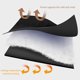 thumbnail image 5 of Ceisia Men's solid color warm hooded coat long sleeve outerwear Gift, 5 of 5