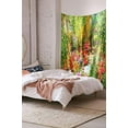 thumbnail image 3 of Flower Tapestry Colorful Floral Plants Tapestry Spring Theme Mystic Secret Garden Wild Flower Tapestry Wall Hanging Dorm Decor Wall Tapestries For Living Room Bedroom Picnic Wall Deco (80X60), 3 of 3