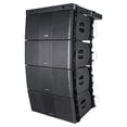 thumbnail image 2 of Sound Town ZETHUS Series 4 x Dual 10 Line Array Loudspeaker System with Titanium Compression Drivers, Full Range/Bi-amp Switchable, Black for Live Sound, Clubs, Bars, Churches and Schools, 2 of 6