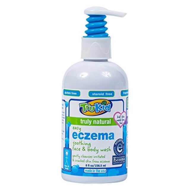 TruKid Eczema Soothing Face and Body Wash Gently Cleanses and