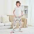 thumbnail image 6 of joogoo Cartoon Car Vehicle Pajama Pants Pj Bottoms Sleepwear Lounge M, 6 of 9