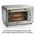 thumbnail image 2 of Hamilton Beach Countertop Oven with Convection and Rotisserie, Stainless Steel, 31103, 2 of 9