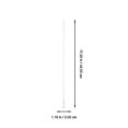 thumbnail image 3 of 4pcs Home Blinds Pulling Rods Transparent Blinds Handles Vertical Blinds Wands, 3 of 3