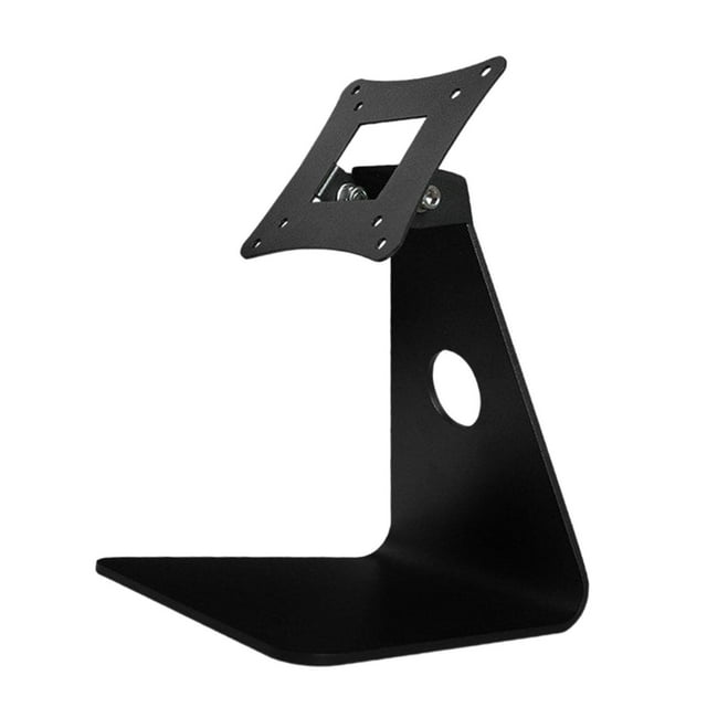 ZLight Support en Acier Robuste Performance Améliorée Support de Bureau Écrans de 14 à 27 Pouces Angle Flexible Ajustable Robuste Noir 22x18x16cm