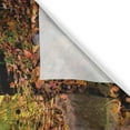 thumbnail image 3 of Ambesonne Landscape Kitchen Curtains, Pine River in Autumn, 55"x39", Green Yellow Cinnamon, 3 of 3
