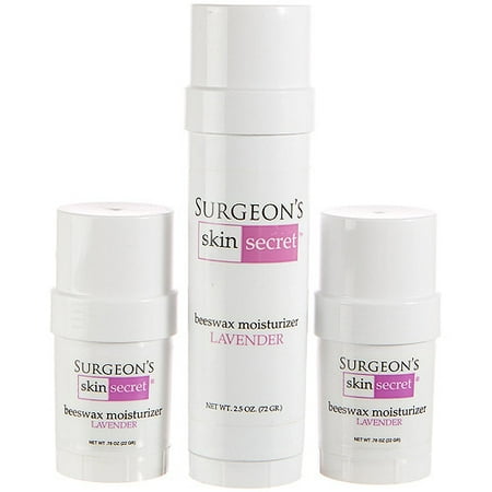 Surgeon's Skin Secret 3 piece Travel Set - Lavender
