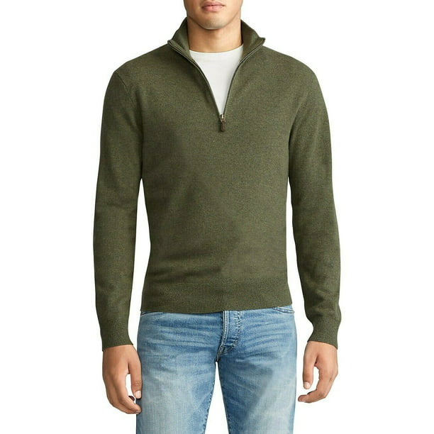 Resultaat Weigeren Leia Polo Ralph Lauren Men's Loryelle Quarter-Zip Merino Wool Sweater Lodon  Green-XS - Walmart.com