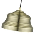 thumbnail image 3 of 55902-01-Livex Lighting-Endicott - 1 Light Bell Pendant In Industrial Style-13 Inches Tall and 10 Inches Wide-Antique Brass Finish    -Traditional, 3 of 13