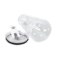 thumbnail image 4 of Vasos de agua, tazas multiusos, gran capacidad, resistentes al calor, de vidrio de borosilicato con tapa para el hogar y la oficina, 1 l, 4 of 14