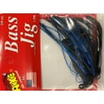 thumbnail image 5 of Arkie Lures Rattle Band Bass Jig, Size 3/8 oz.,Color Black/Blue, 5 of 6